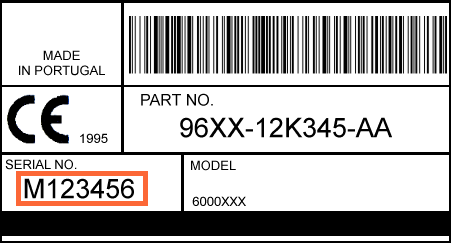 FORD M CODE